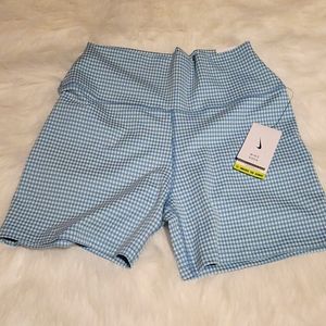 Nike Yoga dri fit high rise training shorts
